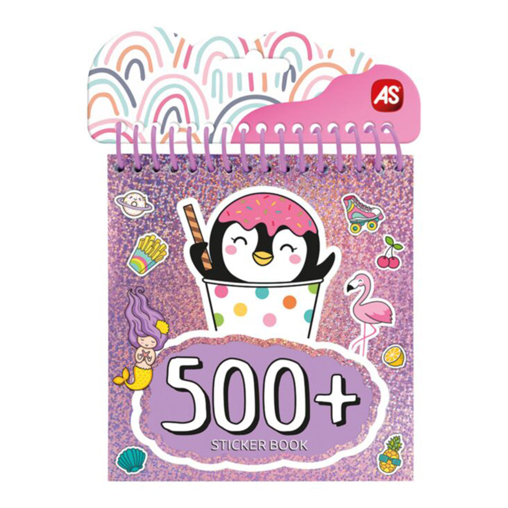 AS CompanyAS Sticker Book Τετράδιο Με 500 Αυτοκόλλητα Για 3+ Χρονώνpapell.gr